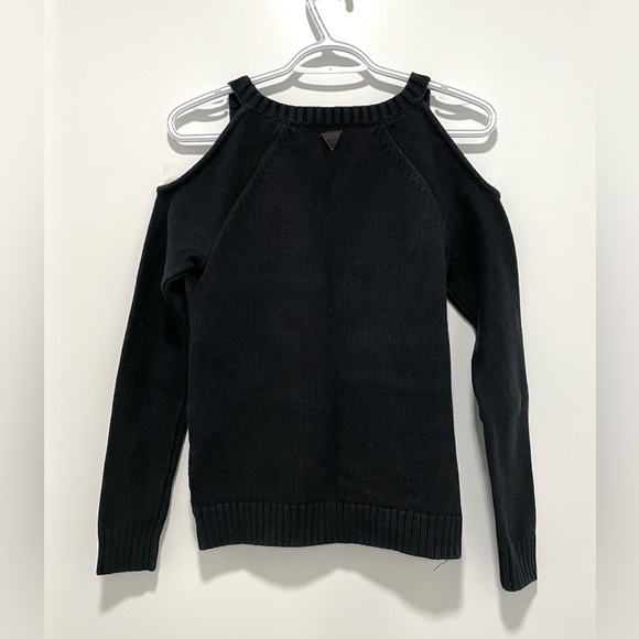 Guess Cold Shoulder Cable Knit Sweater (size S) - Picture 2 of 5